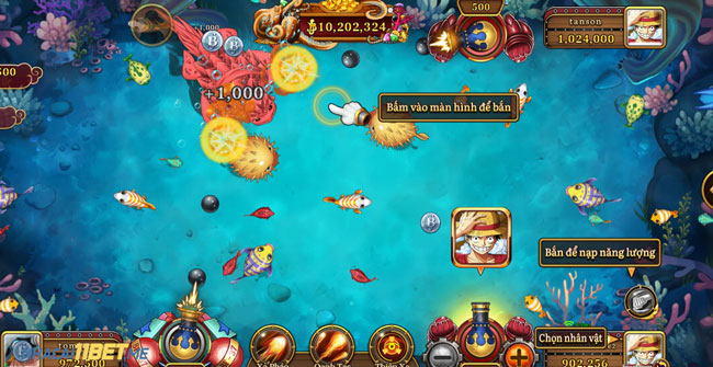 Luật chơi bắn cá đại hải trình tại 11Bet chi tiết