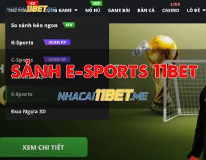 sảnh e-sports 11bet