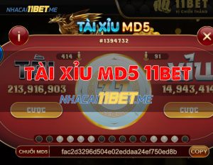 tài xỉu md5 11bet