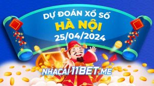 Thumbnail Nhà cái 11Bet Soi cầu Hà Nội ngày 25-4-2024