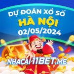 Soi cầu XSHN 2/5/2024 - Dự đoán xổ số Hà Nội hôm nay 02-05 Thumbnail Nhà cái 11Bet Soi cầu Hà Nội ngày 2-5-2024
