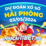Thumbnail Nhà cái 11Bet Soi cầu Hải Phòng ngày 3-5-2024