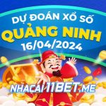 Soi cầu XSQN 16/4/2024 - Dự đoán xổ số Quảng Ninh hôm nay 16-04 Thumbnail Nhà cái 11Bet Soi cầu Quảng Ninh ngày 16-4-2024