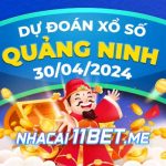 Soi cầu XSQN 30/4/2024 - Dự đoán xổ số Quảng Ninh hôm nay 30-04 Thumbnail Nhà cái 11Bet Soi cầu Quảng Ninh ngày 30-4-2024