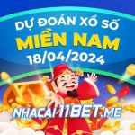 Soi cầu XSMN 18/4/2024 - Dự đoán xổ số miền Nam hôm nay 18-04 Thumbnail Nhà cái 11BET soi cầu xổ số Miền Nam ngày 18-4-2024