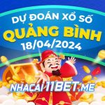 Soi cầu XSQB 18/4/2024 - Dự đoán xổ số Quảng Bình hôm nay 18-04 Thumbnail Nhà cái 11Bet Soi cầu Quảng Bình ngày 18-4-2024