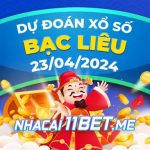 Soi cầu XSBL 23/4/2024 - Dự đoán xổ số Bạc Liêu hôm nay 23-04 Thumbnail Nhà cái 11Bet Soi cầu Bạc Liêu ngày 23-4-2024
