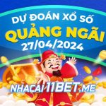 Thumbnail Nhà cái 11Bet Soi cầu Quảng Ngãi ngày 27-4-2024