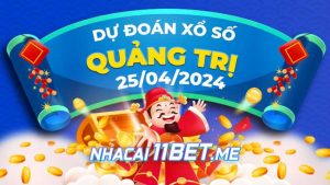 Thumbnail Nhà cái 11Bet Soi cầu Quảng Trị ngày 25-4-2024