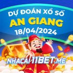 Soi cầu XSAG 18/4/2024 - Dự đoán xổ số An Giang hôm nay 18-04 Thumbnail Nhà cái 11Bet Soi cầu An Giang ngày 18-4-2024