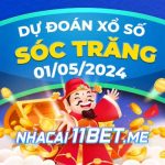 Thumbnail Nhà cái 11Bet Soi cầu Sóc Trăng ngày 1-5-2024
