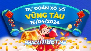 Thumbnail Nhà cái 11Bet Soi cầu Vũng Tàu ngày 16-4-2024