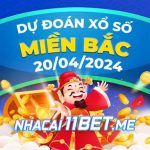 Soi cầu XSMB 20/4/2024 - Dự đoán xổ số miền Bắc hôm nay 20-04 Thumbnail Nhà cái 11BET soi cầu xổ số Miền Bắc ngày 20-4-2024