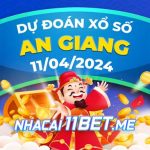 Soi cầu XSAG 11/4/2024 - Dự đoán xổ số An Giang hôm nay 11-04 Thumbnail Nhà cái 11Bet Soi cầu An Giang ngày 11-4-2024