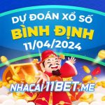 Soi cầu kết quả XSBDI 11/4/2024 - Dự đoán kết quả XS Bình Định hôm nay 11-04 Thumbnail Nhà cái 11Bet Soi cầu Bình Định ngày 11-4-2024