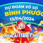 Soi cầu XSBP 13/4/2024 - Dự đoán xổ số Bình Phước hôm nay 13-04 Thumbnail Nhà cái 11Bet Soi cầu Bình Phước ngày 13-4-2024