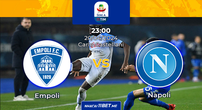 Empoli vs Napoli 20-04-2024 thumbnail 11bet