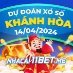 Thumbnail Nhà cái 11Bet Soi cầu Khánh Hòa ngày 14-4-2024