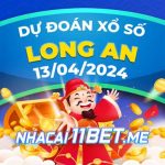 Soi cầu XSLA 13/4/2024 - Dự đoán xổ số Long An hôm nay 13-04 Thumbnail Nhà cái 11Bet Soi cầu Long An ngày 13-4-2024