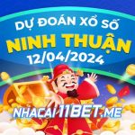 Soi cầu XSNT 12/4/2024 - Dự đoán xổ số Ninh Thuận hôm nay 12-04 Thumbnail Nhà cái 11Bet Soi cầu Ninh Thuận ngày 12-4-2024