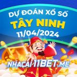 Soi cầu XSTN 11/4/2024 - Dự đoán xổ số Tây Ninh hôm nay 11-04 Thumbnail Nhà cái 11Bet Soi cầu Tây Ninh ngày 11-4-2024