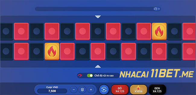 Chế độ rủi ro Hotline tại 11Bet