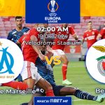 Nhận đấu trận đấu Olypique Marseille và Benfica