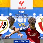 Nhận định kèo Rayo Vallecano vs Osasuna (21h15 ngày 20/04): Quyết tâm giành trọn 3 điểm Nhận định & Soi kèo Rayo Vallecano vs Osasuna lúc 21:15 ngày 20/04