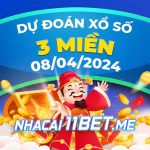 Soi cầu xổ số 3 miền 8/4/2024 - Dự đoán KQXS hôm nay 08-04 Thumbnail Nhà cái 11BET soi cầu xổ số 3 miền ngày 8-4-2024