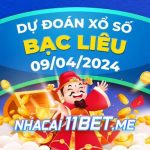 Soi cầu XSBL 9/4/2024 - Dự đoán xổ số Bạc Liêu hôm nay 09-04 Thumbnail Nhà cái 11Bet Soi cầu Bạc Liêu ngày 9-4-2024