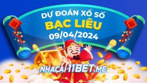 Thumbnail Nhà cái 11Bet Soi cầu Bạc Liêu ngày 9-4-2024