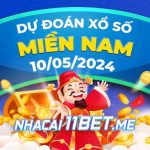 Soi cầu XSMN 10/5/2024 - Dự đoán xổ số miền Nam hôm nay 10-05 Thumbnail Nhà cái 11BET soi cầu xổ số Miền Nam ngày 10-5-2024