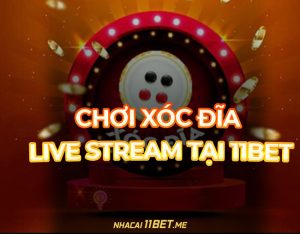 Cách chơi xóc đĩa livestream tại 11Bet
