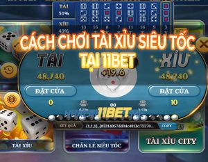 Chơi Tài xỉu siêu tốc tại V-Gaming 11Bet thumbnail
