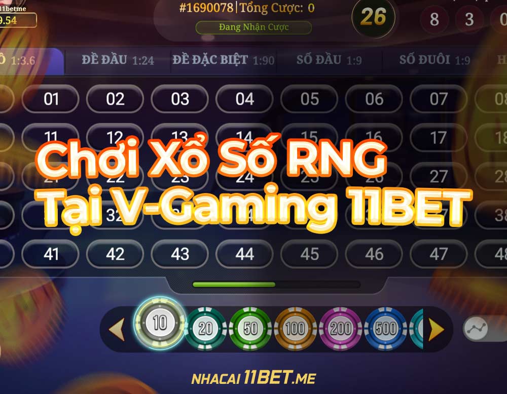 Chơi xổ số RNG V Gaming 11Bet