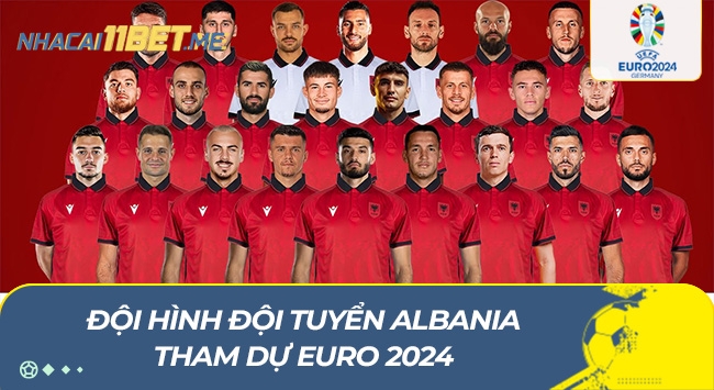 Đội hình đội tuyển Albania tham dự EURO 2024: Lực lượng đầy tiềm năng