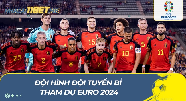 Đội hình đội tuyển Bỉ tham gia Euro 2024