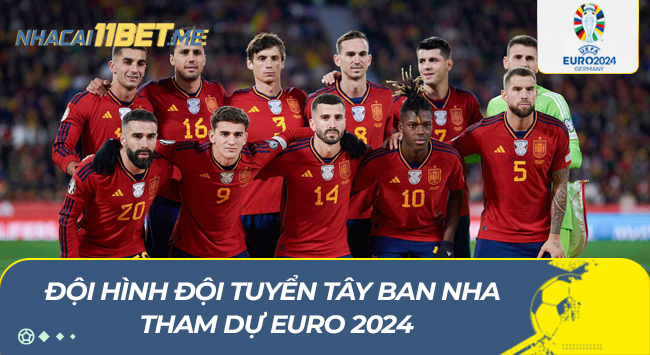 Danh sách đội hình đội tuyển Tây Ban Nha tham dự EURO 2024 mới nhất