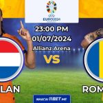 Nhận định bóng đá Romania vs Hà Lan, 23:00 ngày 02/07: Liệu Romania có thể tiếp tục gây sốc?