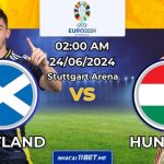 Nhận định bóng đá Scotland vs Hungary, 02h00 ngày 24/06/2024