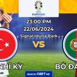 Nhận định bóng đá Thổ Nhĩ Kỳ vs Bồ Đào Nha, 23h00 ngày 22/06/2024: Ronaldo dẫn dắt hàng công Nhận định bóng đá Thổ Nhĩ Kỳ vs Bồ Đào Nha, 23h00 ngày 22/06/2024